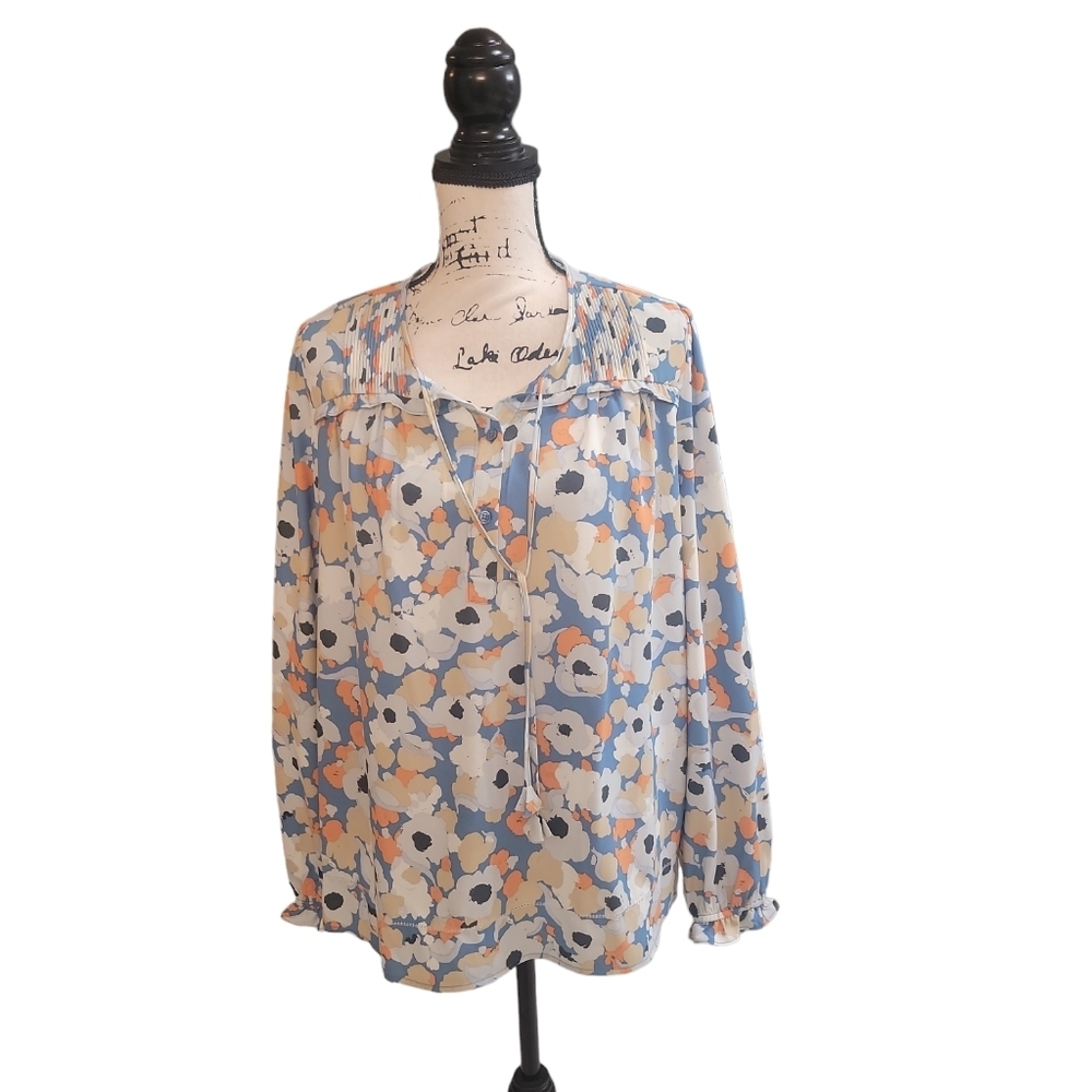 Joie Peasant Top Floral Fields Boho Cottagecore Brand New Size Medium - Picture 2 of 13